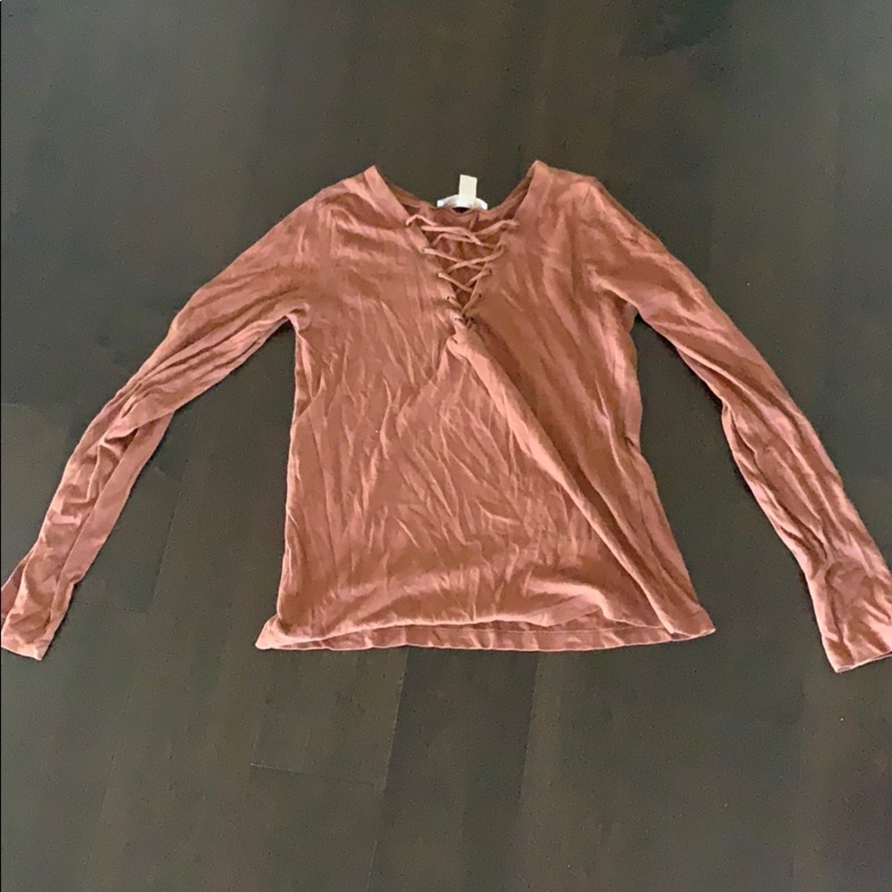 Cropped tie top